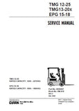Clark EPG 15-18 Forklift Service Repair Manual