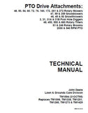 John Deere 47, 59 & 359 Snowblowers Service Repair Manual