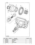 JCB 520S Telescopic Handlers (Loadall) Parts Catalogue Manual (Serial Number: 00279598-00280299)