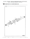 JCB 520S Telescopic Handlers (Loadall) Parts Catalogue Manual (Serial Number: 00279598-00280299)