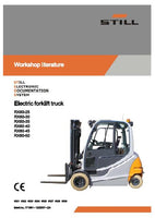 Still Electric Fork Truck Forklift RX60-50 Series Service Repair Manual