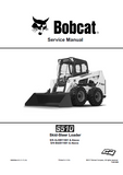Bobcat S510 Skid Steer Loader Service Repair Manual (S/N ALNW11001 and Above)