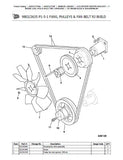 JCB 412S Wheeled Loader Parts Catalogue Manual (Serial Number: 00535650-00535799)