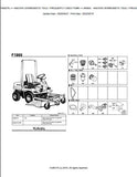 Kubota F9100 (FR) Front Mower Parts Catalogue Manual (Publishing ID: BKIDA5014)