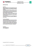 Terex Telelift 4013 Telescopic handler Service Repair Manual