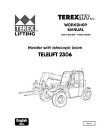 Terex Telelift 2306 Telescopic handler Service Repair Manual