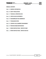 Terex Telelift 2306 Telescopic handler Service Repair Manual