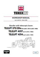 Terex Telelift 3713 Elite Telescopic handler Service Repair Manual