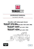 Terex Telelift 3713 Elite Telescopic handler Service Repair Manual