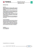 Terex Telelift 4013 SX Telescopic handler Service Repair Manual