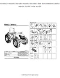Kubota M4072DTH (18 SPEED) Tractor Parts Catalogue Manual (Publishing ID: BKIDK5243)