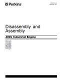 PERKINS 400 SERIES 400C INDUSTRIAL ENGINE（Model HP）Service Repair Manual