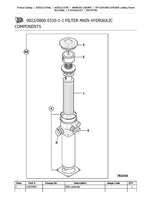 JCB 407 Loading Shovel Parts Catalogue Manual (Serial Number: 02091868-02092868)