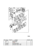 JCB 520S Telescopic Handlers (Loadall) Parts Catalogue Manual (Serial Number: 00280300-00281662)