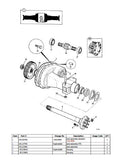 JCB 3CX-2 H’master BACKOHE LOADER Parts Catalogue Manual (Serial Number: 00306001-00336999)