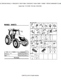 Kubota M4073DTHC (DUAL SPEED / 36 SPEED) Tractor Parts Catalogue Manual (Publishing ID: BKIDK5367)