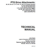 John Deere 2000 & 540 RPM PTO Service Repair Manual
