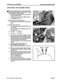 Komatsu SK815-5 turbo Skid Steer Loader Service Repair Manual (SN: 37BTF00224 and up)