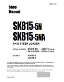 Komatsu SK815-5NA Skid Steer Loader Service Repair Manual (SN: A10001 and up)