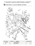 JCB 530 SUPER AG Telescopic Handlers (Loadall) Parts Catalogue Manual (Serial Number: 00781939-01016568)