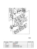 JCB 532H Telescopic Handlers (Loadall) Parts Catalogue Manual (Serial Number: 00771057-01038155)