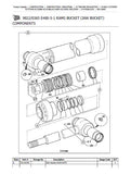 JCB JS160LC TRACKED EXCAVATOR Parts Catalogue Manual (Serial Number: 02132888-02132988)