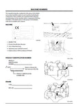 HITACHI ZAXIS 180-3 Class Hydraulic EXCAVATOR Operator manual SN: 010372 and up