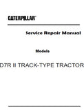 Caterpillar Cat D7R II TRACK-TYPE TRACTOR (Prefix AEC) Service Repair Manual (AEC00001-01499)