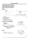 HITACHI ZAXIS 225US 225USLC EXCAVATOR Operator manual SN:104640 and up