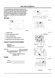 HITACHI ZAXIS 110, 110M EXCAVATOR Operator manual SN: 010570 and up