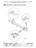 JCB JS240 TRACKED EXCAVATOR Parts Catalogue Manual (Serial Number: 00708501-00709199)