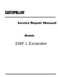 Caterpillar Cat 336F L Excavator (Prefix SSN) Service Repair Manual (SSN00001 and up)