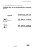 Krupp Hydraulic Hammers HM 1000 / 1000 Marathon Service Repair Manual