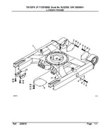 Takeuchi TB153FR Compact Excavator Parts Catalogue Manual (SN: 15830001 and up)
