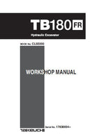 Takeuchi TB180FR Hydraulic Excavator Service Repair Manual (17830004 and up)
