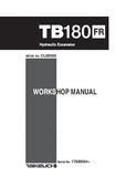 Takeuchi TB180FR Hydraulic Excavator Service Repair Manual (17830004 and up)