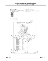 Takeuchi TB235 Mini Excavator Parts Catalogue Manual (SN: 123500001 and up)