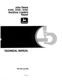 John Deere 315C Backhoe Loader Service Repair Manual (tm1419 + tm1420)