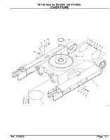 Takeuchi TB1140 Hydraulic Excavator Parts Catalogue Manual (SN: 51410002 and up)