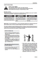 Takeuchi TB1140 Hydraulic Excavator Service Repair Manual (Serial No. 51400007 and up)
