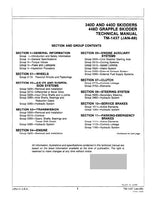 John Deere 440D Skidder Service Repair Operation and Test Manual (TM1436 and TM1437)