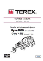 Terex Gyro 4020 Telescopic handler Service Repair Manual