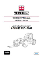 Terex Agrilift 737 - 1037 Telescopic handler Service Repair Manual