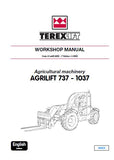Terex Agrilift 737 - 1037 Telescopic handler Service Repair Manual