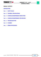 Terex Agrilift 737 - 1037 Telescopic handler Service Repair Manual