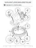 JCB JS145W T2 Wheeled Excavator Parts Catalogue Manual (Serial Number: 01061001-01061999)