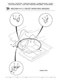 JCB JS145W T2 Wheeled Excavator Parts Catalogue Manual (Serial Number: 01061001-01061999)