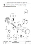 JCB JS145W T4 Wheeled Excavator Parts Catalogue Manual (Serial Number: 02142858-02143158)