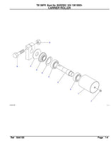 Takeuchi TB138FR Compact Excavator Parts Catalogue Manual (SN: 13810003 and up)