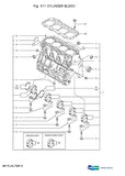 DOOSAN 460 PLUS TIER 3 SKID STEER LOADER Parts Catalogue Manual